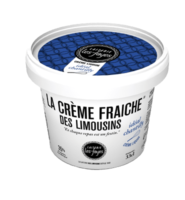 Crème fleurette : un crème fraîche fluide pasteurisée